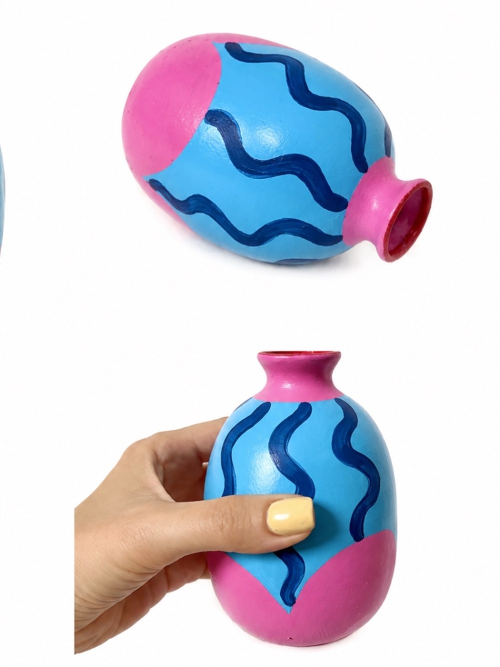 Hand painted ceramic
